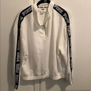 Victoria secret pink half zip